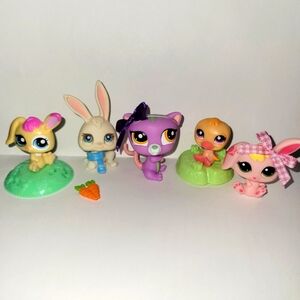 Lps Lot Spring Bunnies Duck G7 / McDonald's Toys
